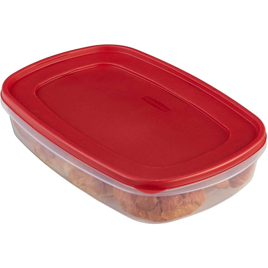 RUBBERMAID ‘EASY FIND LIDS’ FOOD STORAGE CONTAINER RECT. 5.6L