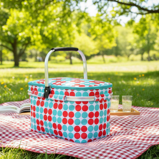 FABRIC PICNIC BASKET 26L