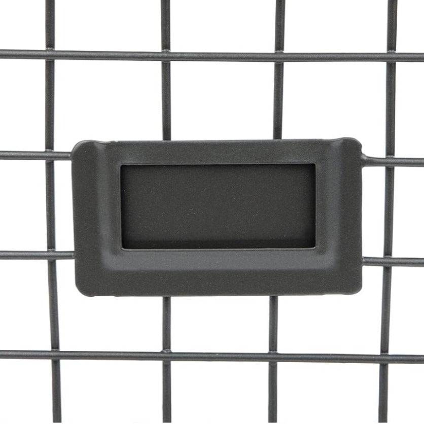 METAL STORAGE BASKET LARGE INDUSTRIAL GREY