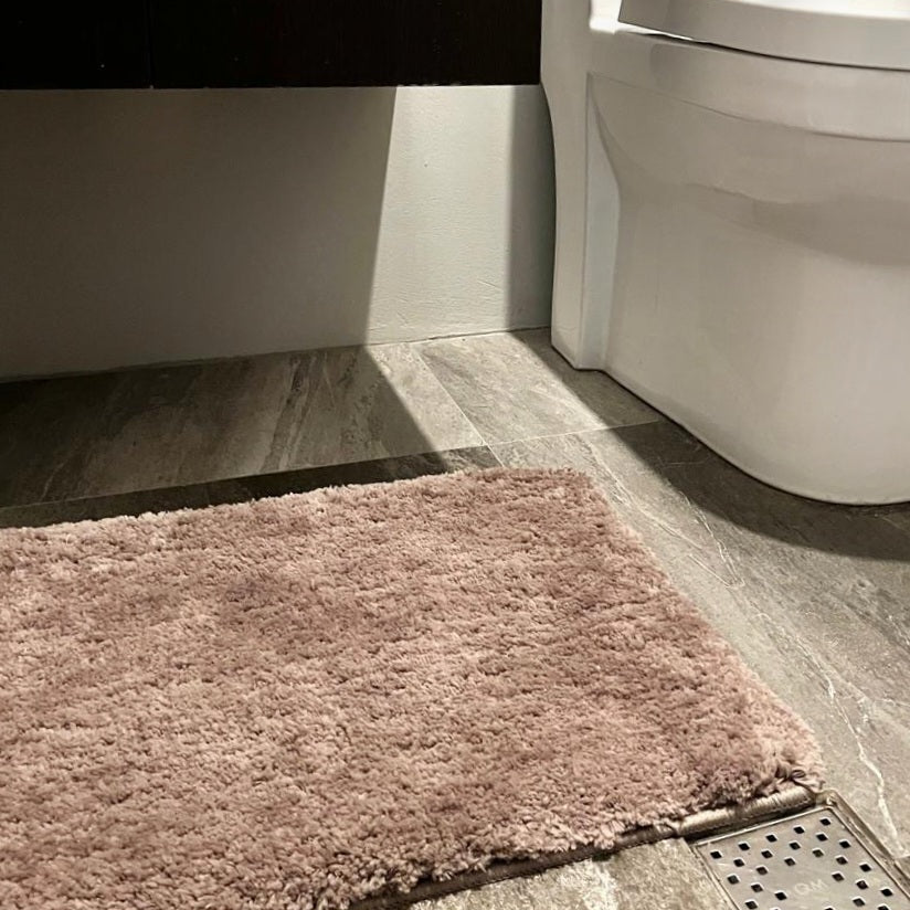BATH MAT BROWN
