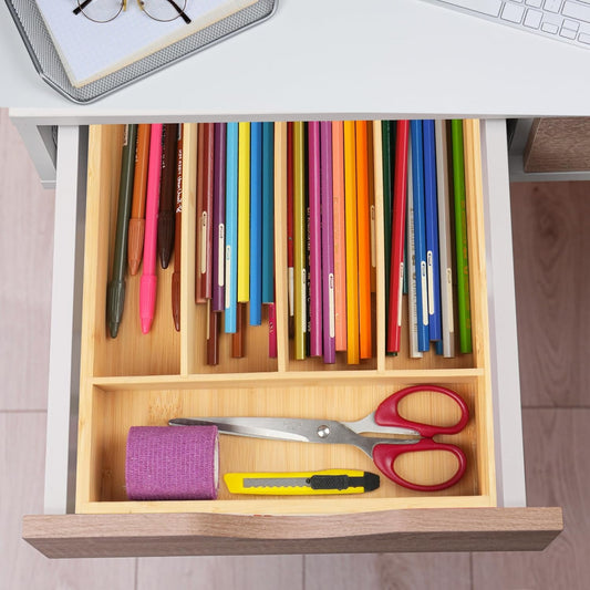 BAMBOO CUTLERY STORAGE TRAY