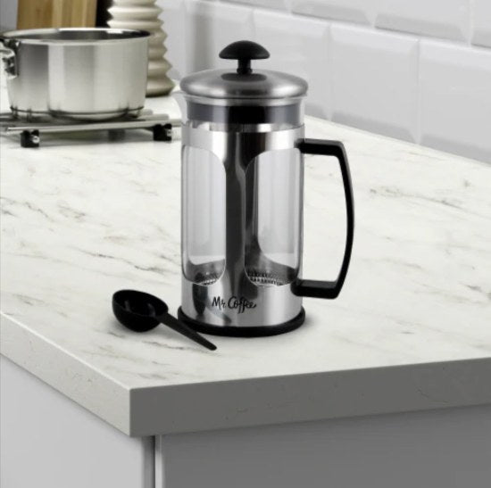 MR COFFEE 30oz S/STEEL COFFEE PRESS