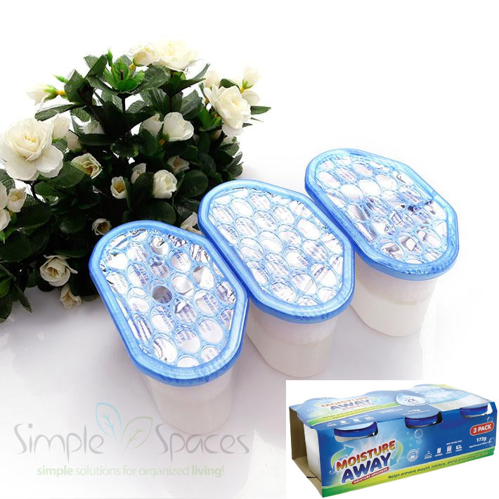 MOISTURE ABSORBER 400ML 3PK