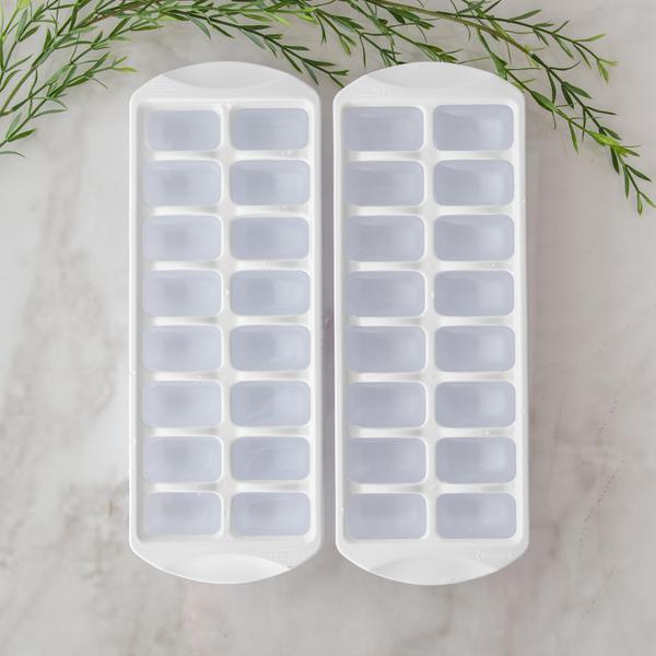STERILITE STACKING ICE CUBE TRAY WHITE