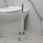 PLASTIC TOILET BRUSH WHITE