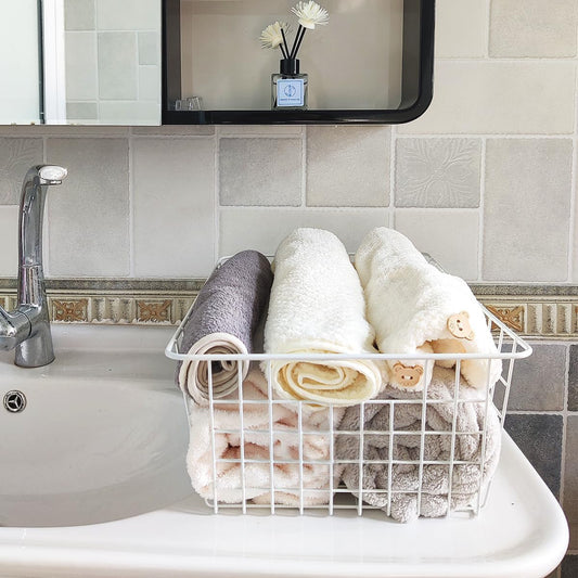 METAL STORAGE BASKET LRG