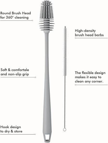 2PC BOTTLE CLEANING BRUSH SET