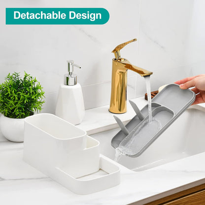 PLASTIC VANITY ORGANIZER/ STORAGE CADDY