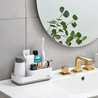 PLASTIC VANITY ORGANIZER/ STORAGE CADDY