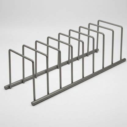 METAL MULTIFUNTIONAL STORAGE RACK INDUSTRIAL GREY