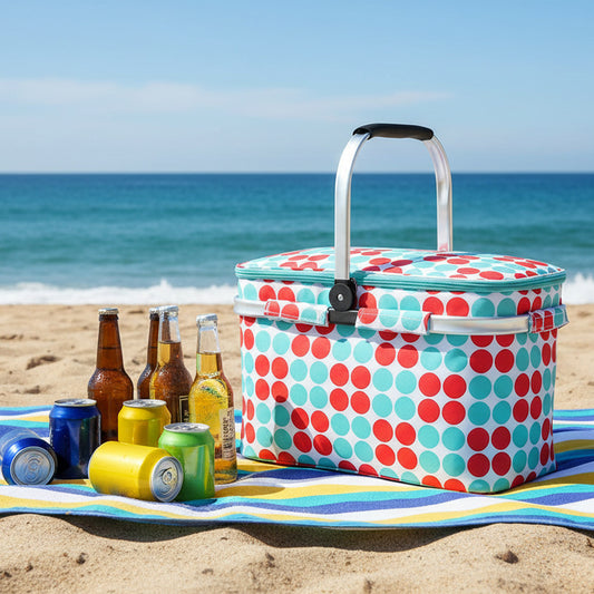 FABRIC PICNIC BASKET 26L
