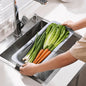 EXPANDABLE OVER SINK COLANDER GREY