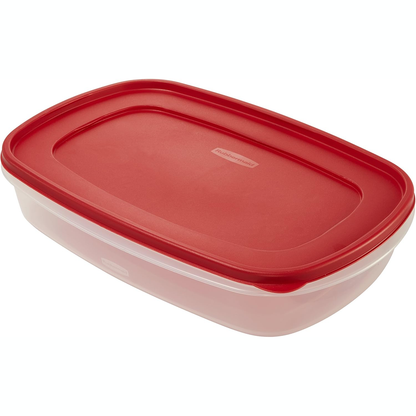 RUBBERMAID ‘EASY FIND LIDS’ FOOD STORAGE CONTAINER RECT. 5.6L