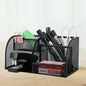 METAL DESK ORGANIZER BLACK