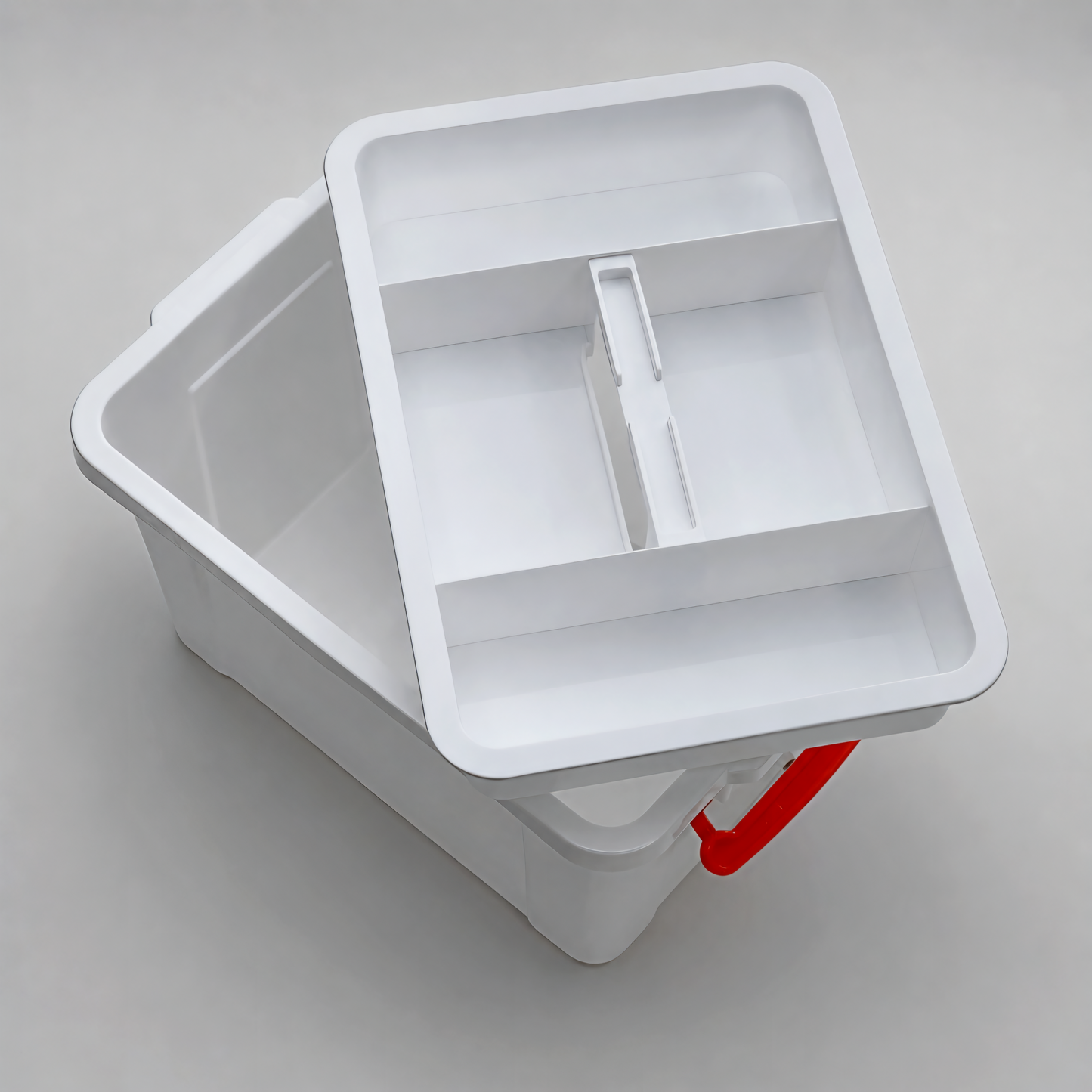 PLASTIC FIRST AID & MEDICINE STORAGE BOX