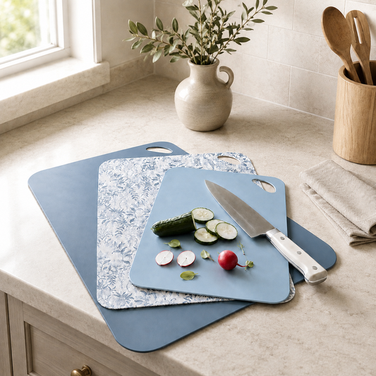 3PC PRINTED NON-SLIP CUTTING MAT