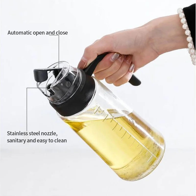 GLASS OIL DISPENSER 600ML