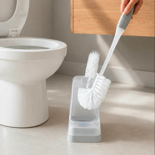 SQ TOILET BRUSH W/HOLDER