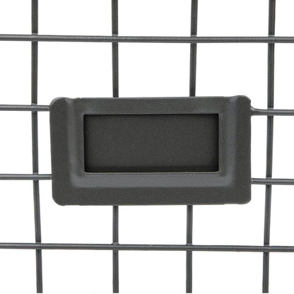 METAL STORAGE BASKET LARGE INDUSTRIAL GREY