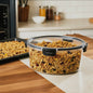 PLASTIC FOOD STORAGE CONTAINER ROUND 1850ML