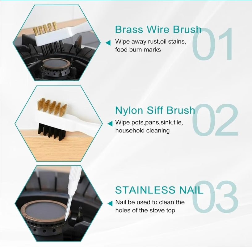 MULTI-PURPOSE STOVE CLEANING SET