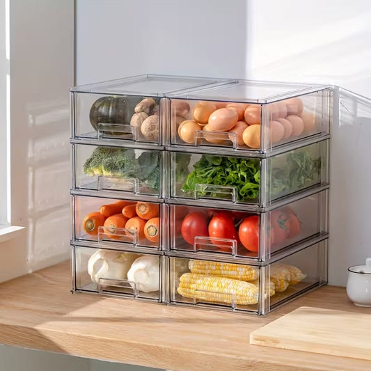ACRYLIC STACKABLE DRAWER ORGANIZER LRG