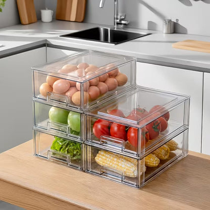 ACRYLIC STACKABLE DRAWER ORGANIZER LRG