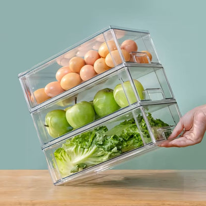 ACRYLIC STACKABLE DRAWER ORGANIZER LRG