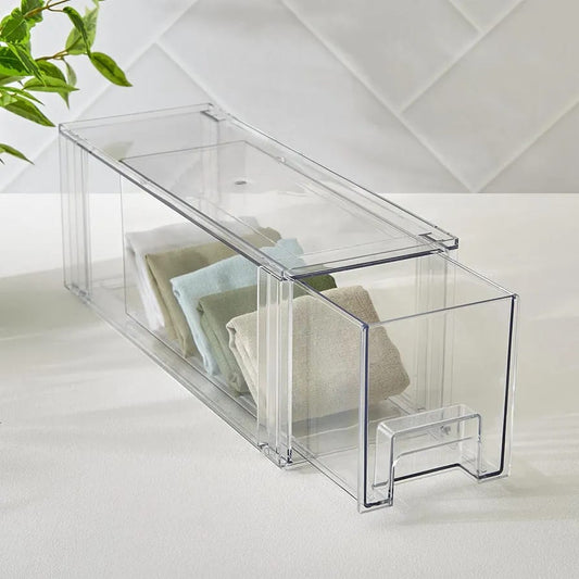 ACRYLIC STACKABLE DRAWER ORGANIZER SLIM
