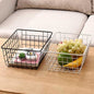 METAL STORAGE BASKET LRG