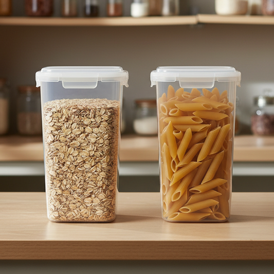 PLASTIC AIRTIGHT STORAGE CONTAINER TALL SQ