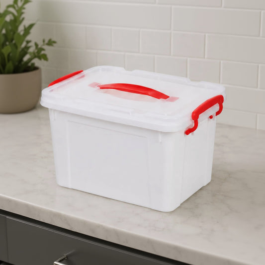 PLASTIC FIRST AID & MEDICINE STORAGE BOX