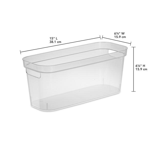 STERILITE NARROW STORAGE BIN
