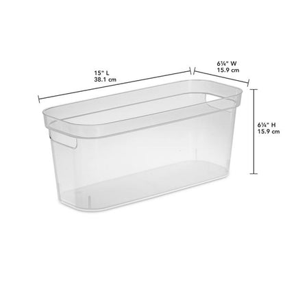 STERILITE NARROW STORAGE BIN