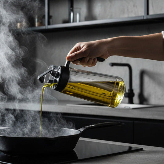 GLASS OIL DISPENSER 600ML
