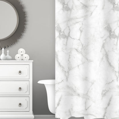 SHOWER CURTAIN PEVA STAGGERED DESIGN
