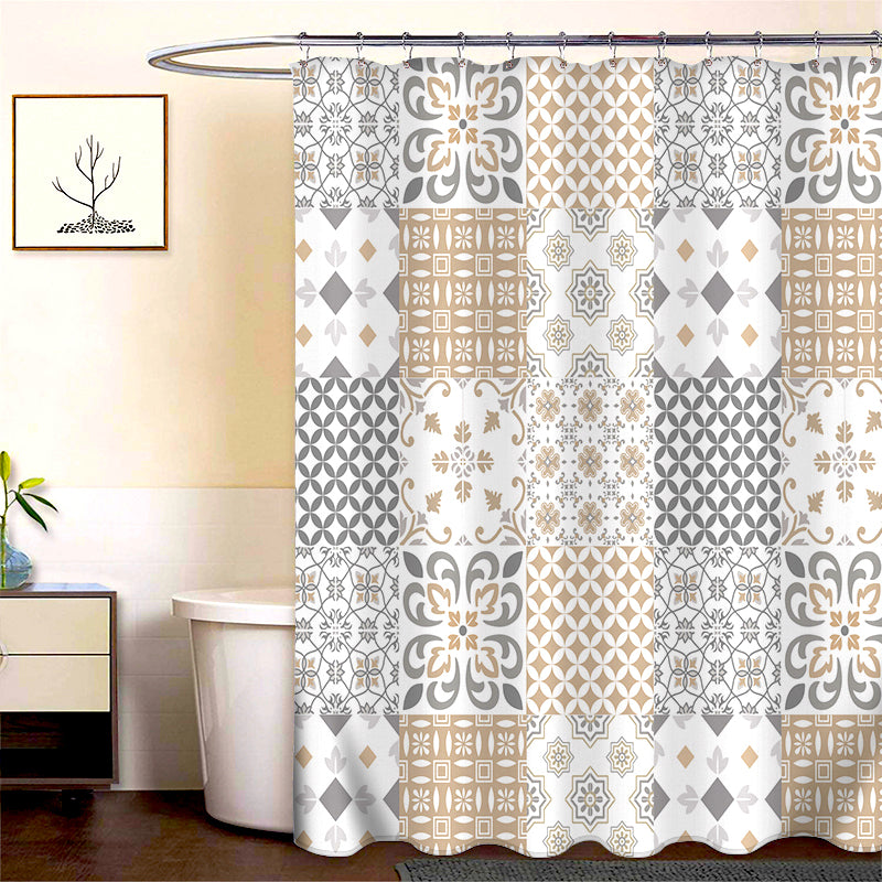 SHOWER CURTAIN NATIONAL STYLE