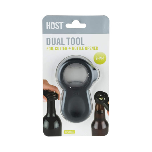 HOST DUAL TOOL FOIL CUTTER + BOTTLE OPENER