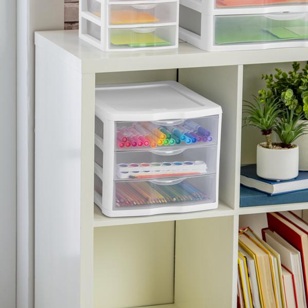 STERILITE CLEARVIEW 3 DRAWER ORGANIZER