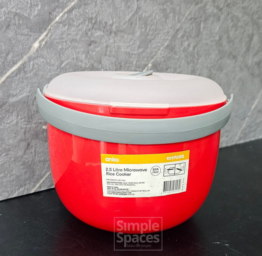 ANKO 2.5L MICROWAVE RICE COOKER