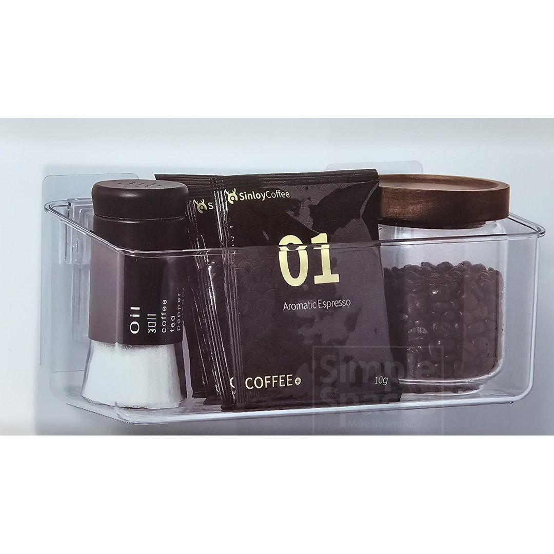 ADHESIVE ACRYLIC 3 SECTION ORGANIZER