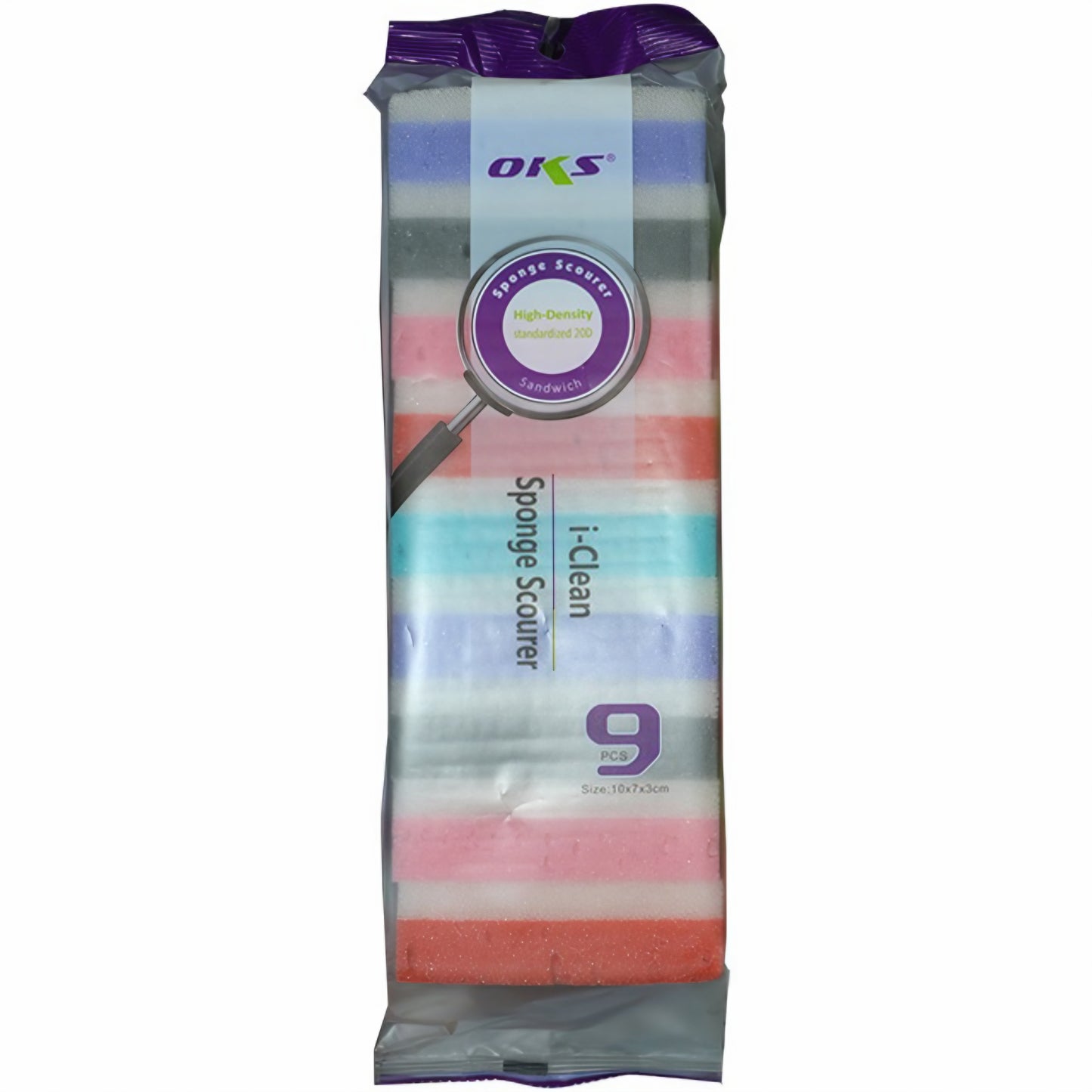 OKS 9PC SPONGE SCOURER