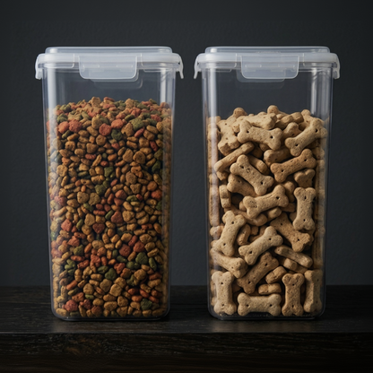 PLASTIC AIRTIGHT STORAGE CONTAINER TALL SQ
