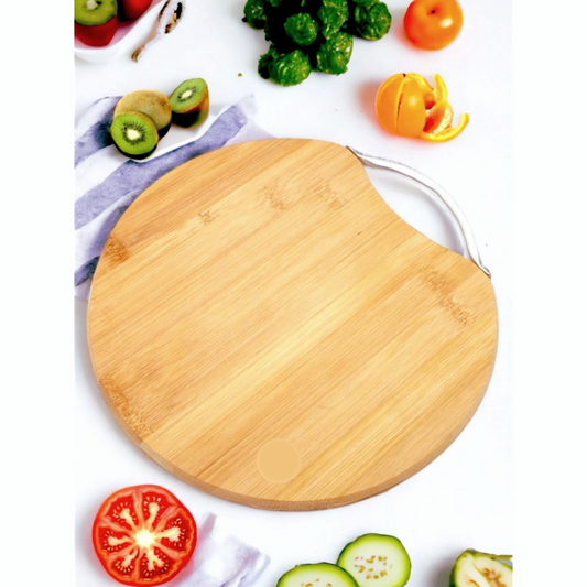 ROUND BAMBOO CHOPPING BOARD