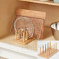 BAMBOO LID/ DISH ORGANIZER