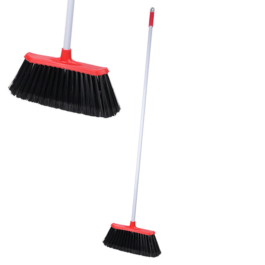 LIAO 27CM INDOOR ANTI-DUST BROOM W/130CM HANDLE