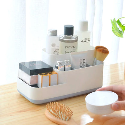 PLASTIC VANITY ORGANIZER/ STORAGE CADDY
