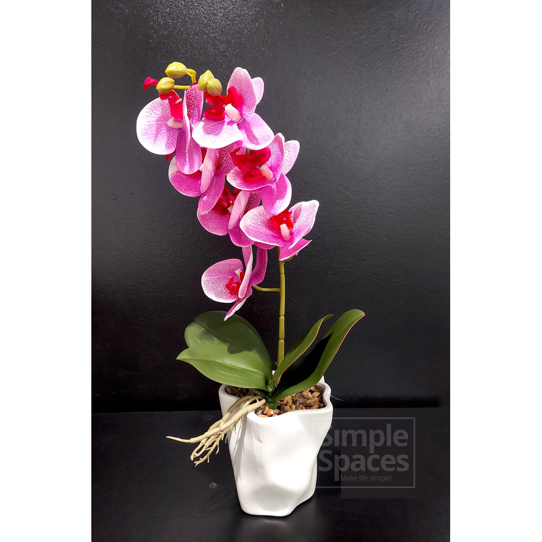 ARTIFICIAL POTTED  ORCHID PLANT AST