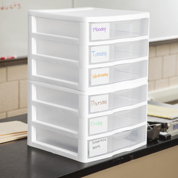 STERILITE CLEARVIEW WIDE 3 DRAWER UNIT