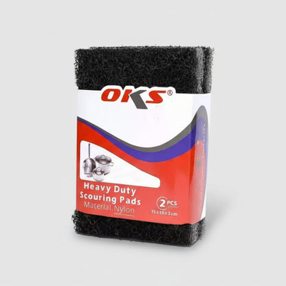 2PK HEAVY DUTY SCOURING PADS
